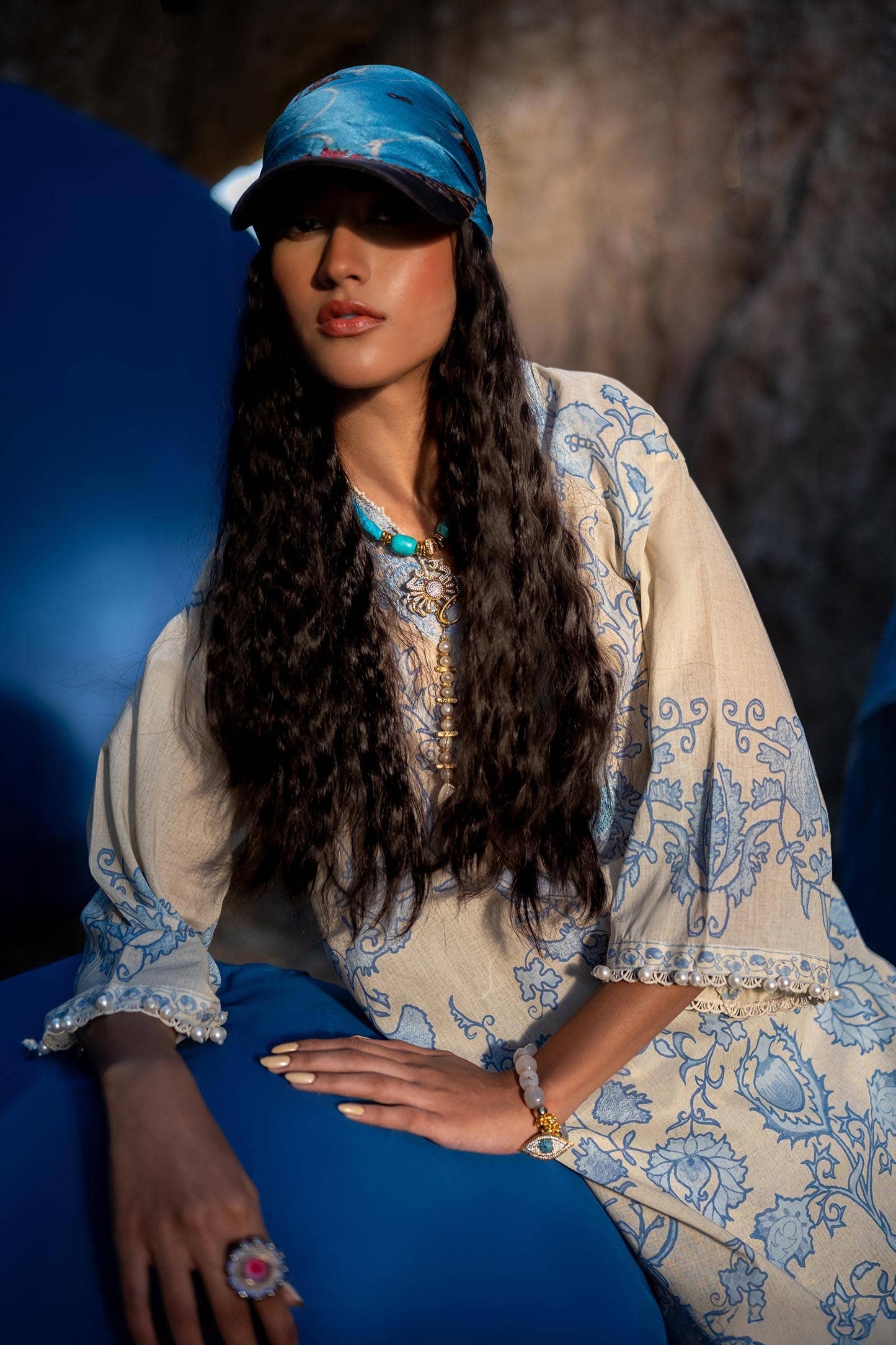 Sana Safinaz | Mahay Spring 24 | H241-025B-2AC - Ladies Clothes - Maria Faisal