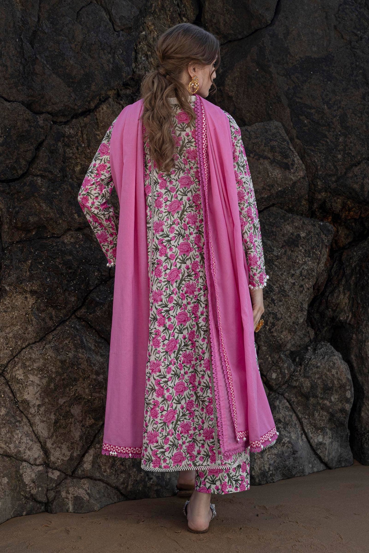 Sana Safinaz | Mahay Spring 24 | H241-004A-3CG - Ladies Clothes - Maria Faisal