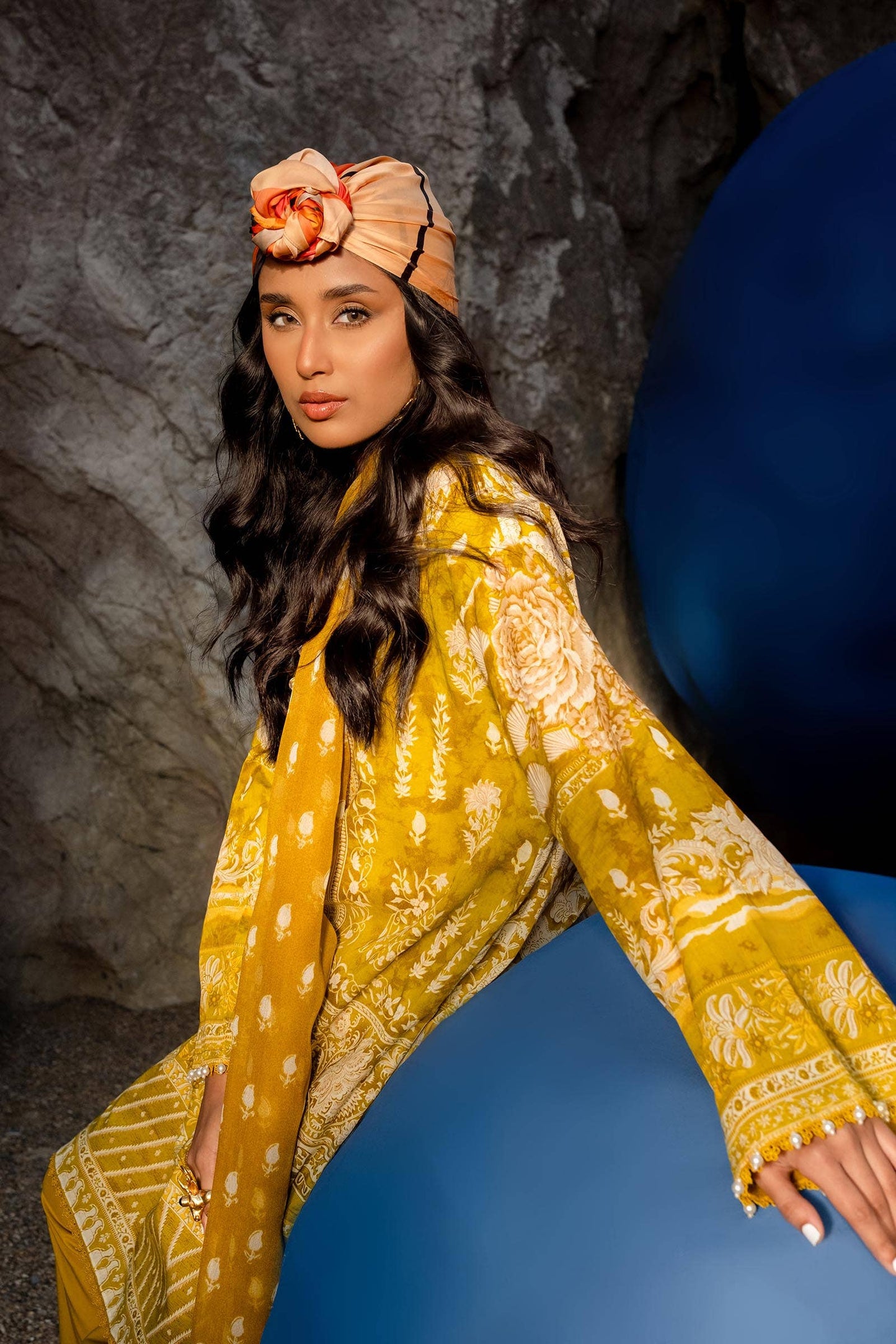 Sana Safinaz | Mahay Spring 24 | H241-005B-3CI - Ladies Clothes - Maria Faisal