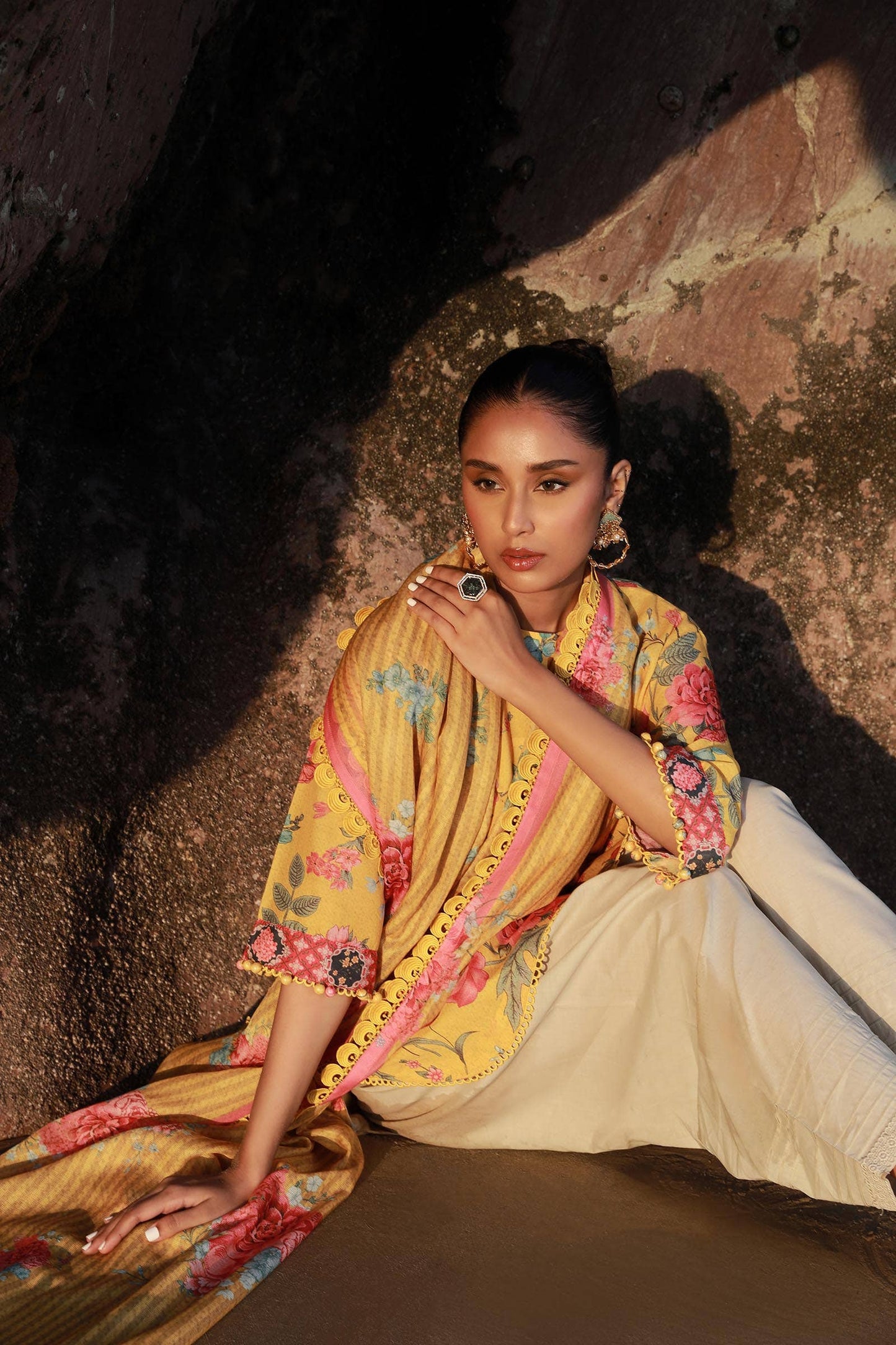 Sana Safinaz | Mahay Spring 24 | H241-007B-2S - Ladies Clothes - Maria Faisal