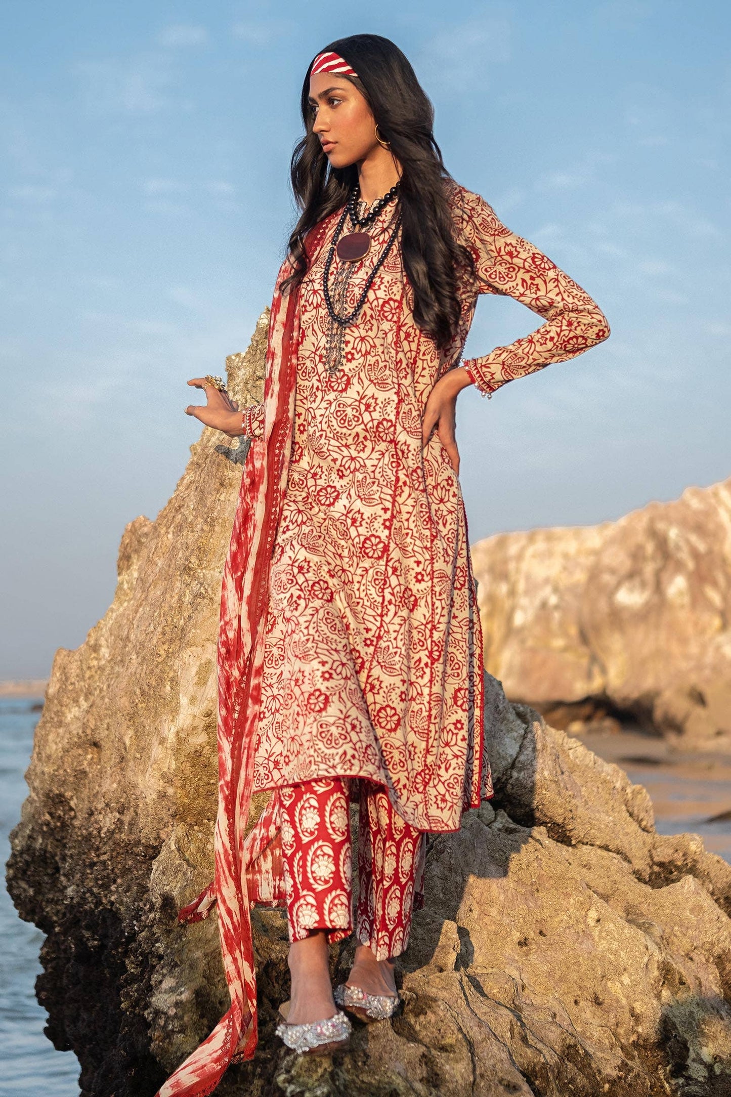 Sana Safinaz | Mahay Spring 24 | H241-008B-3CG - Ladies Clothes - Maria Faisal
