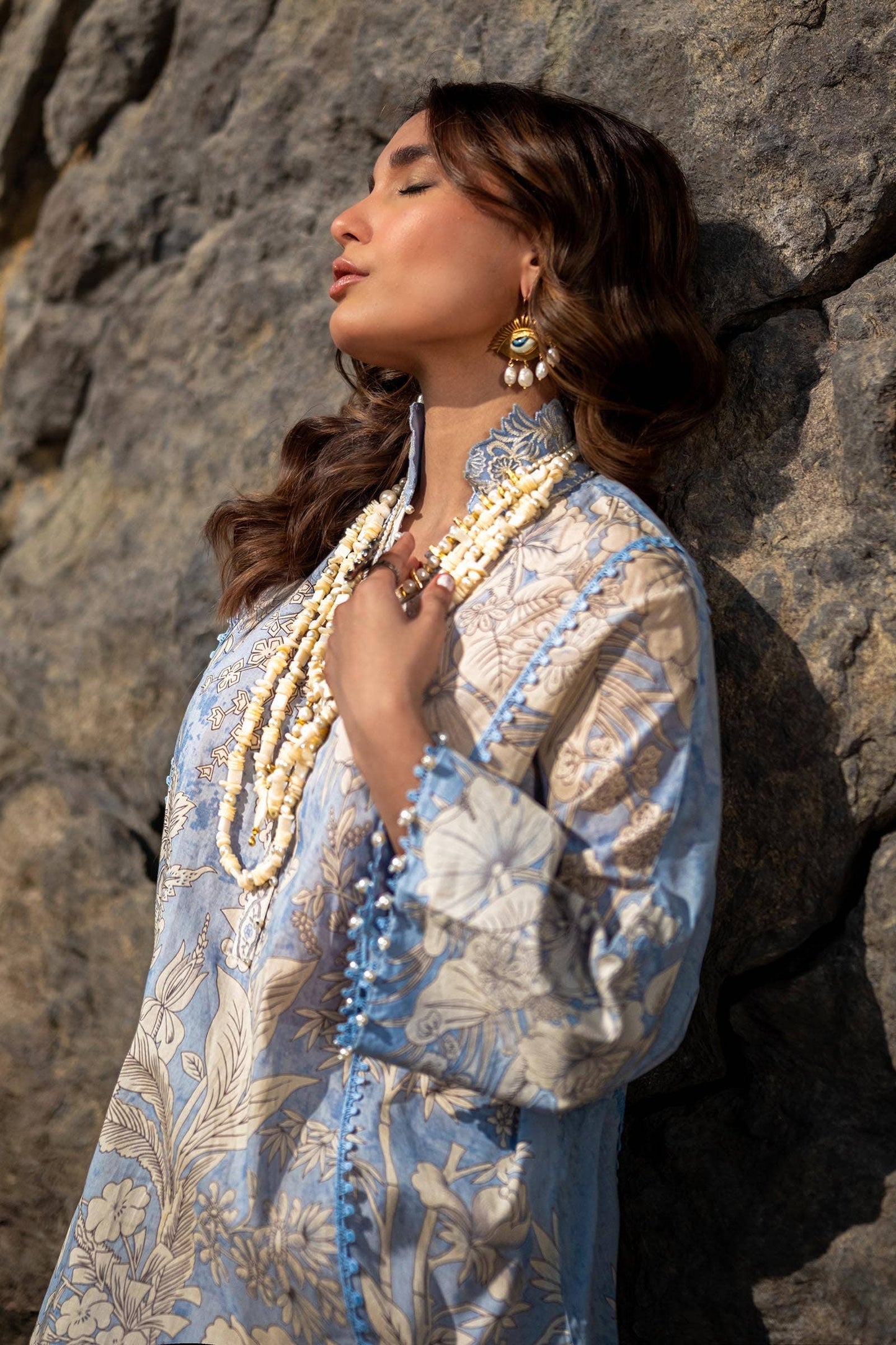 Sana Safinaz | Mahay Spring 24 | H241-009A-2DD - Ladies Clothes - Maria Faisal