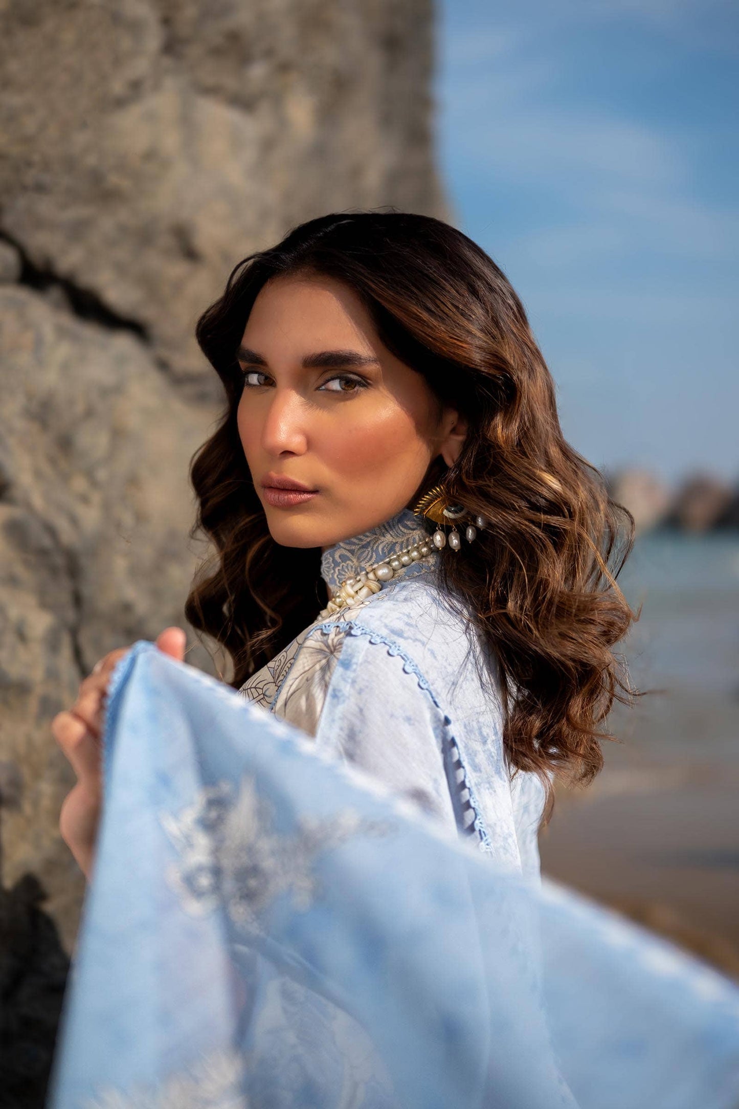 Sana Safinaz | Mahay Spring 24 | H241-009A-2DD - Ladies Clothes - Maria Faisal