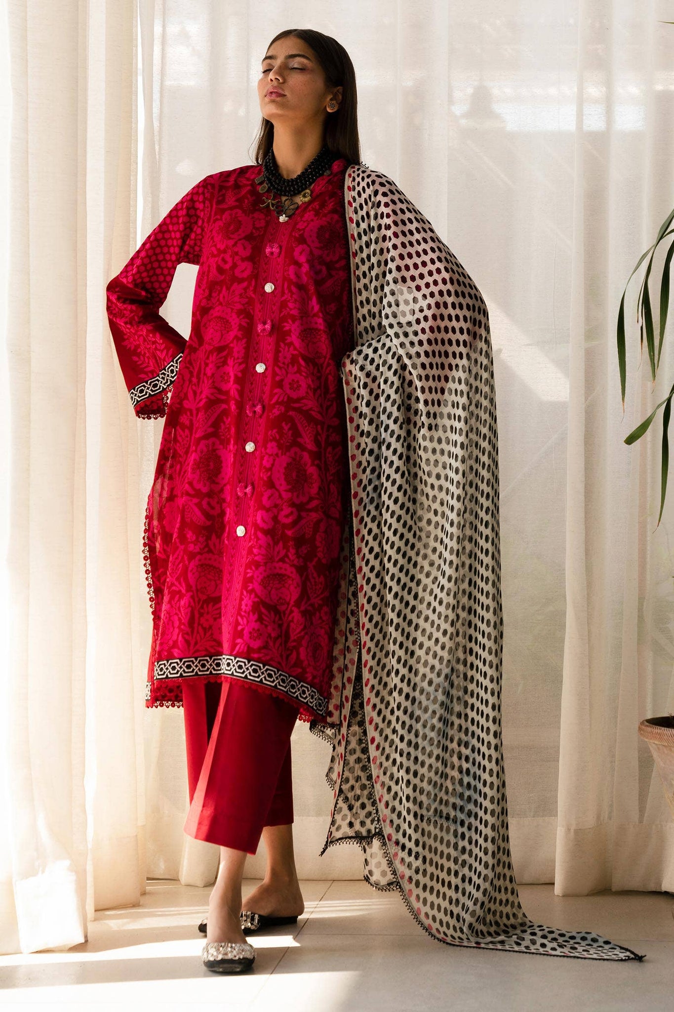 Sana Safinaz | Mahay Spring 24 | H241-010A-3CI