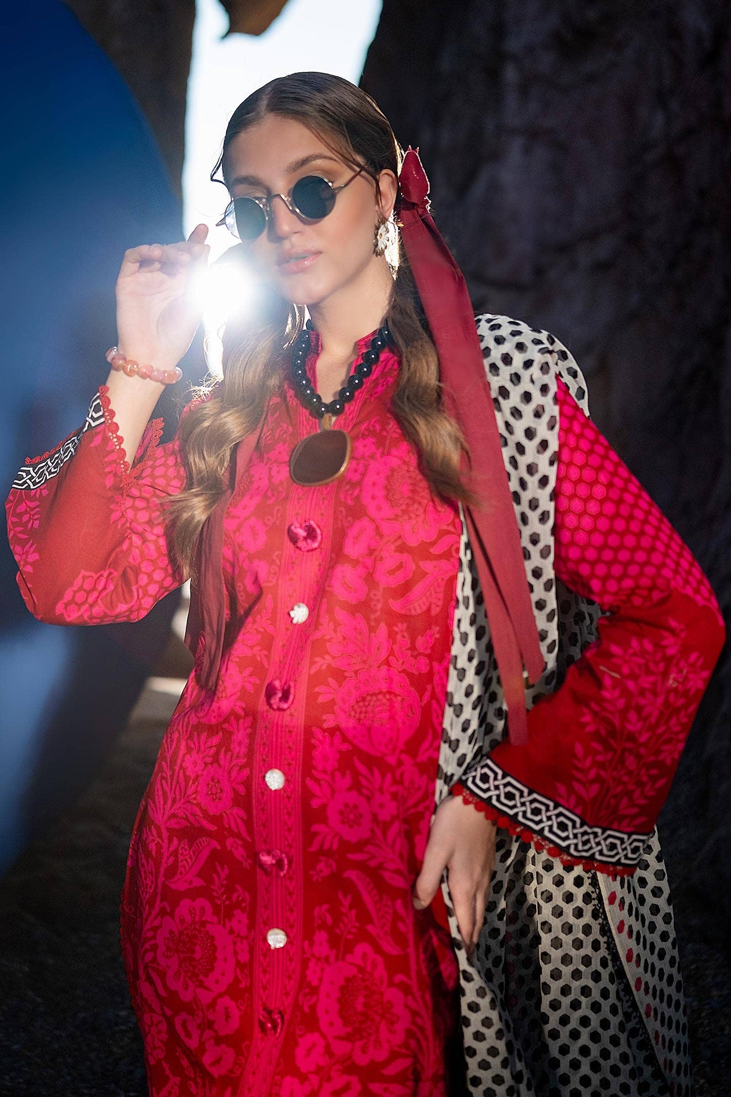 Sana Safinaz | Mahay Spring 24 | H241-010A-3CI - Ladies Clothes - Maria Faisal