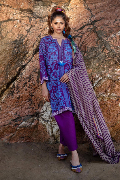Sana Safinaz | Mahay Spring 24 | H241-010B-3CI - Ladies Clothes - Maria Faisal
