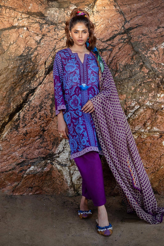 Sana Safinaz | Mahay Spring 24 | H241-010B-3CI - Ladies Clothes - Maria Faisal