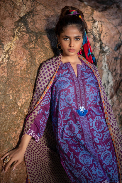 Sana Safinaz | Mahay Spring 24 | H241-010B-3CI - Ladies Clothes - Maria Faisal