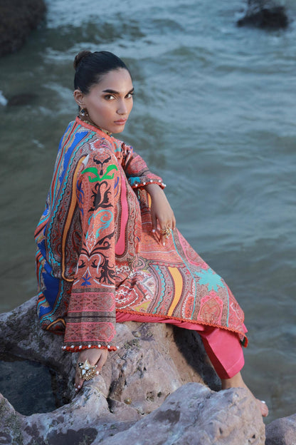 Sana Safinaz | Mahay Spring 24 | H241-012A-2C - Ladies Clothes - Maria Faisal