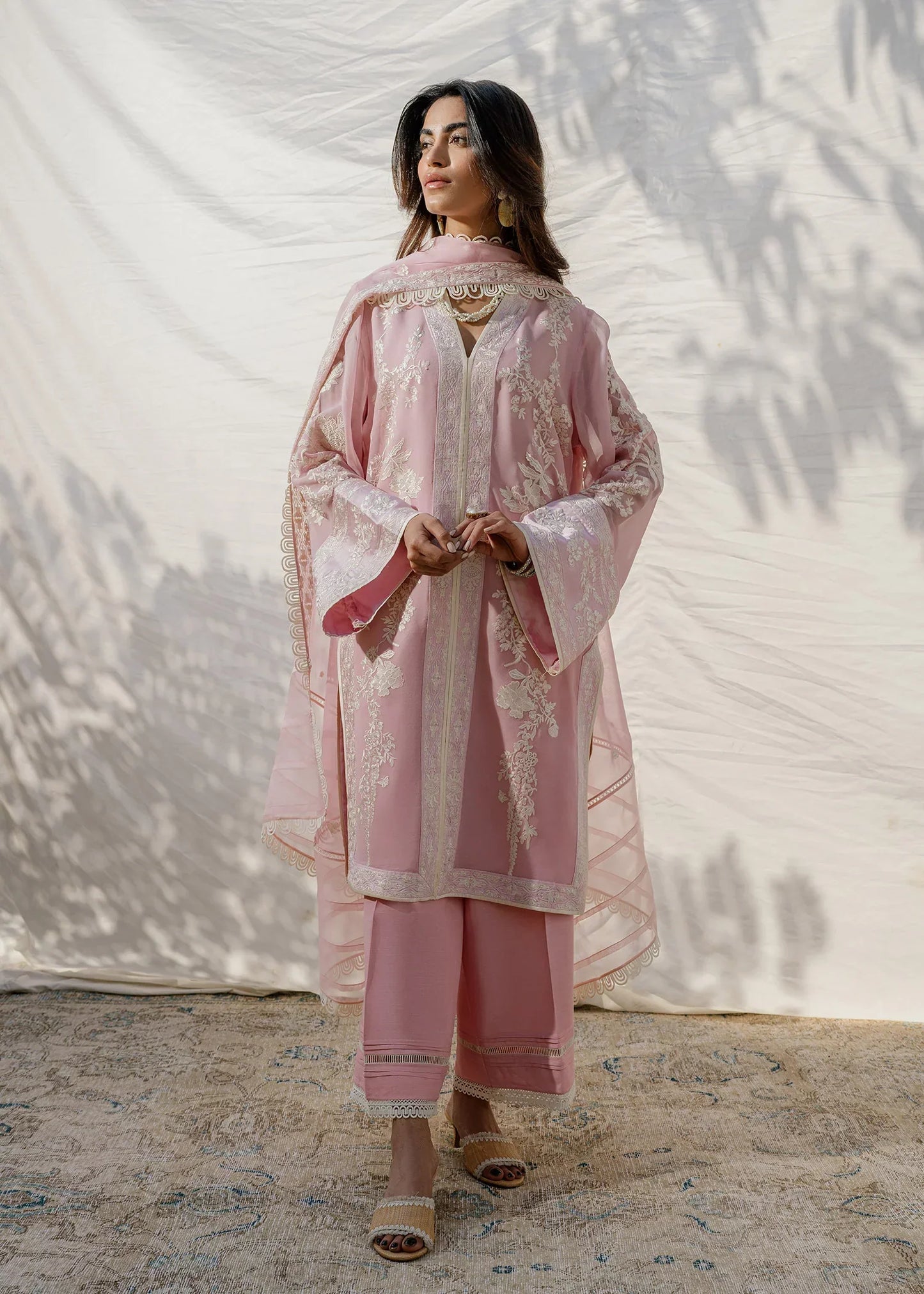 Mahgul | Eid Edit 2024 | Blush Coral - Ladies Clothes 
