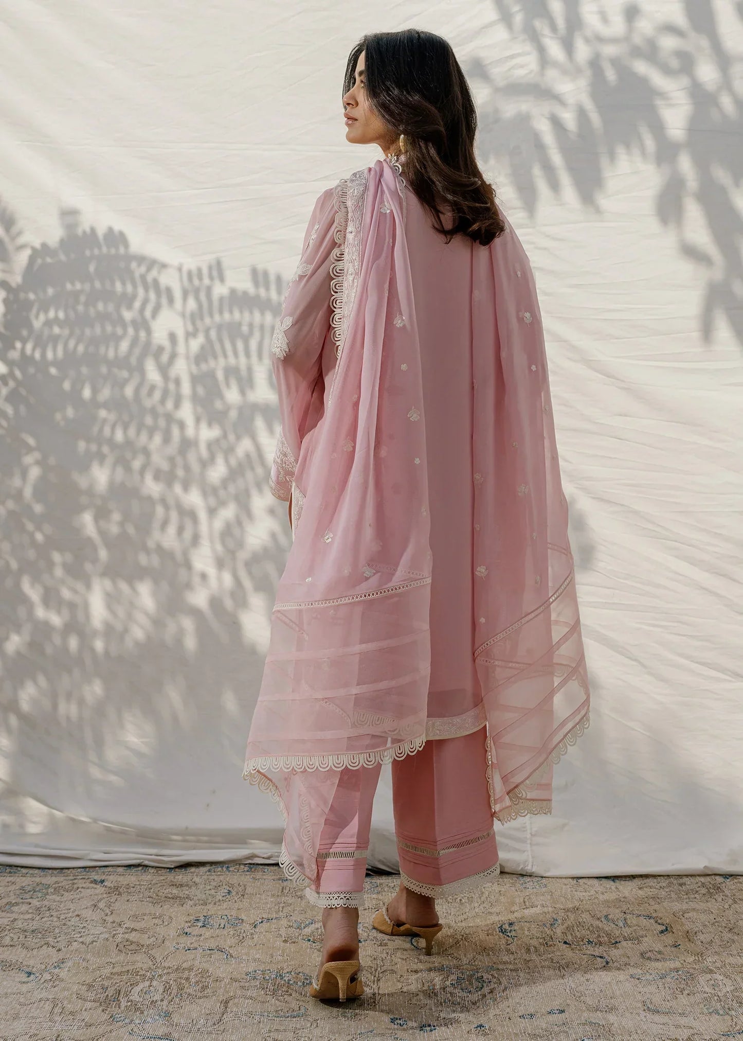Mahgul | Eid Edit 2024 | Blush Coral - Ladies Clothes 