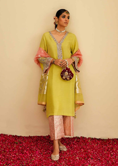 Mahgul | Eid Edit 2024 | Lemon Mint - Ladies Clothes 
