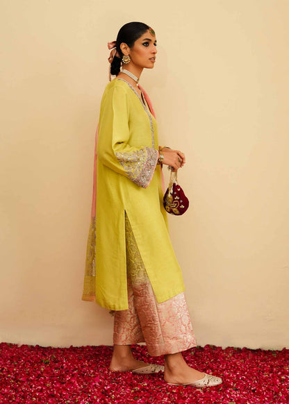 Mahgul | Eid Edit 2024 | Lemon Mint - Ladies Clothes 