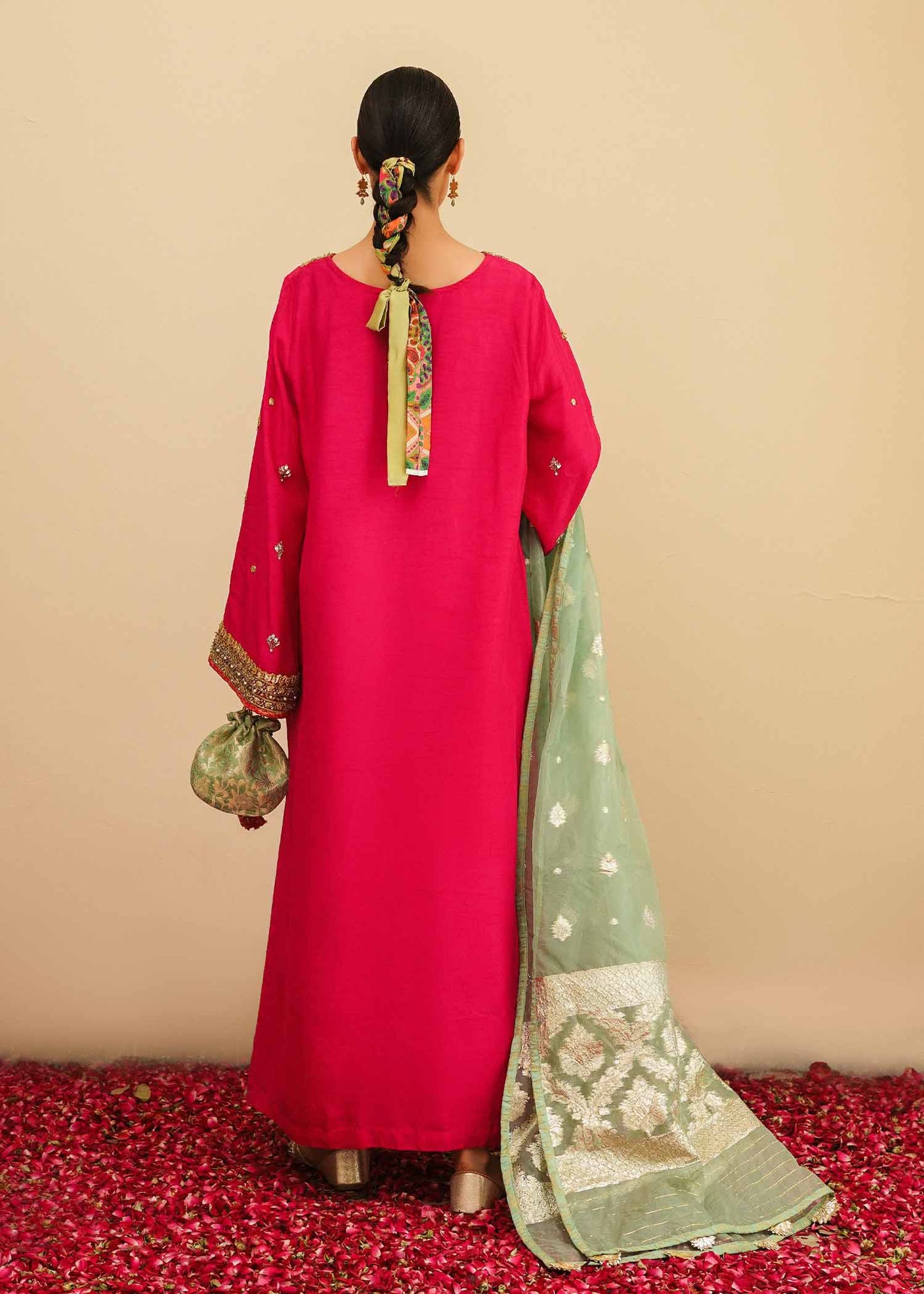 Mahgul | Eid Edit 2024 | Fuschia Rose - Ladies Clothes 