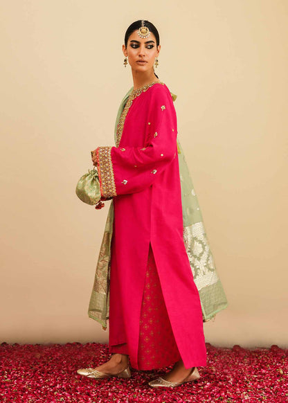 Mahgul | Eid Edit 2024 | Fuschia Rose - Ladies Clothes 