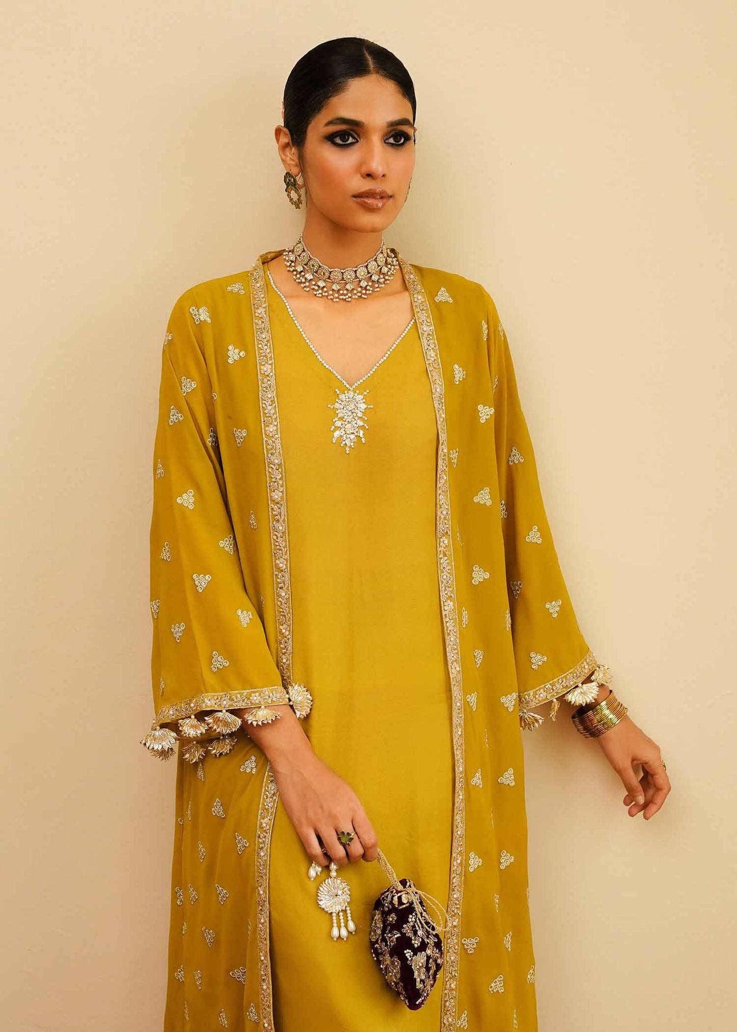 Mahgul | Eid Edit 2024 | Mustard Shine - Ladies Clothes 