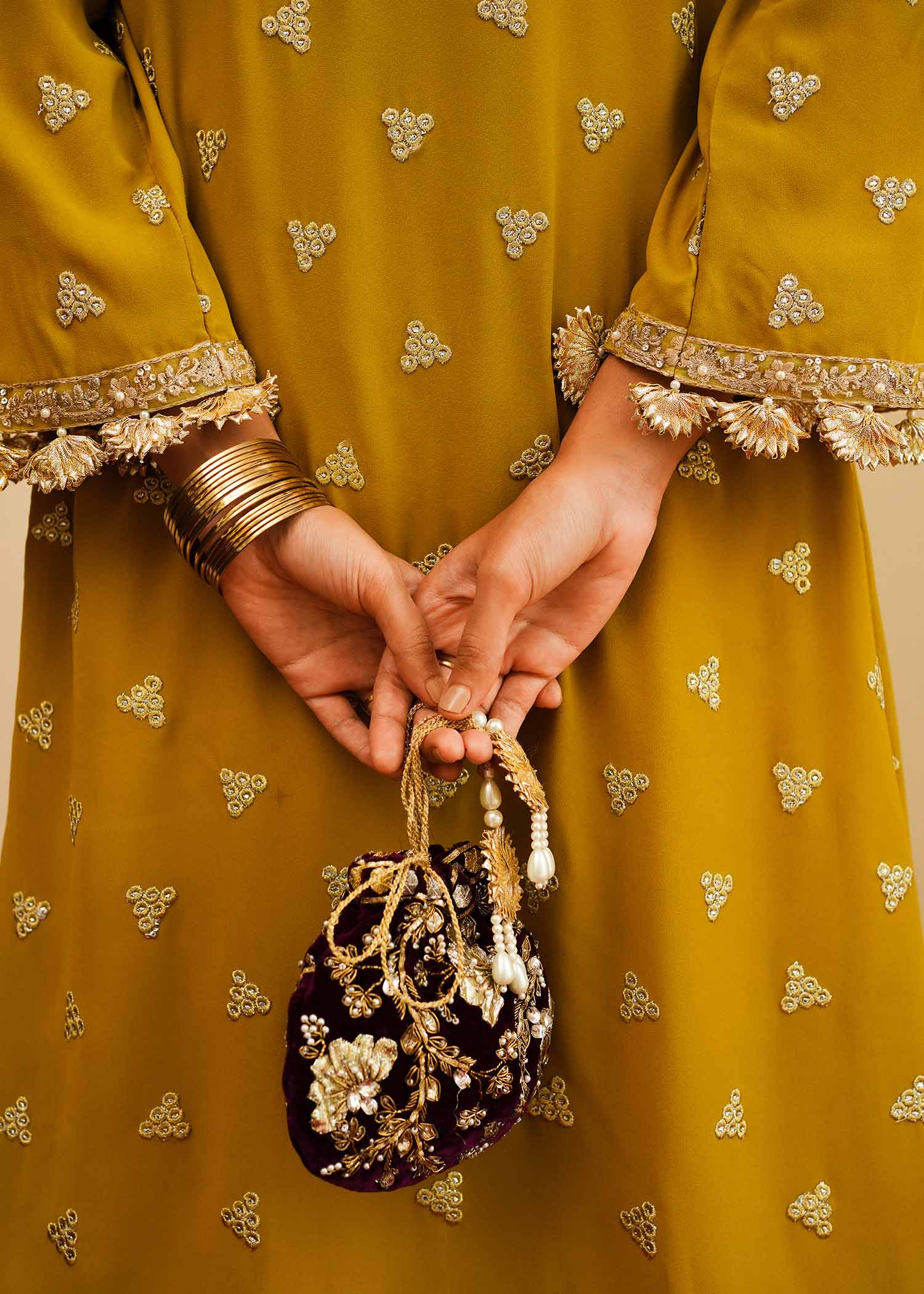 Mahgul | Eid Edit 2024 | Mustard Shine - Ladies Clothes 