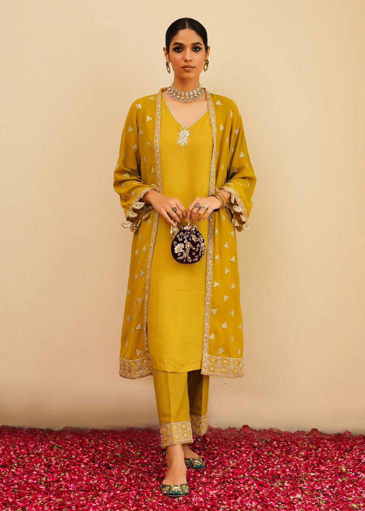 Mahgul | Eid Edit 2024 | Mustard Shine - Ladies Clothes 
