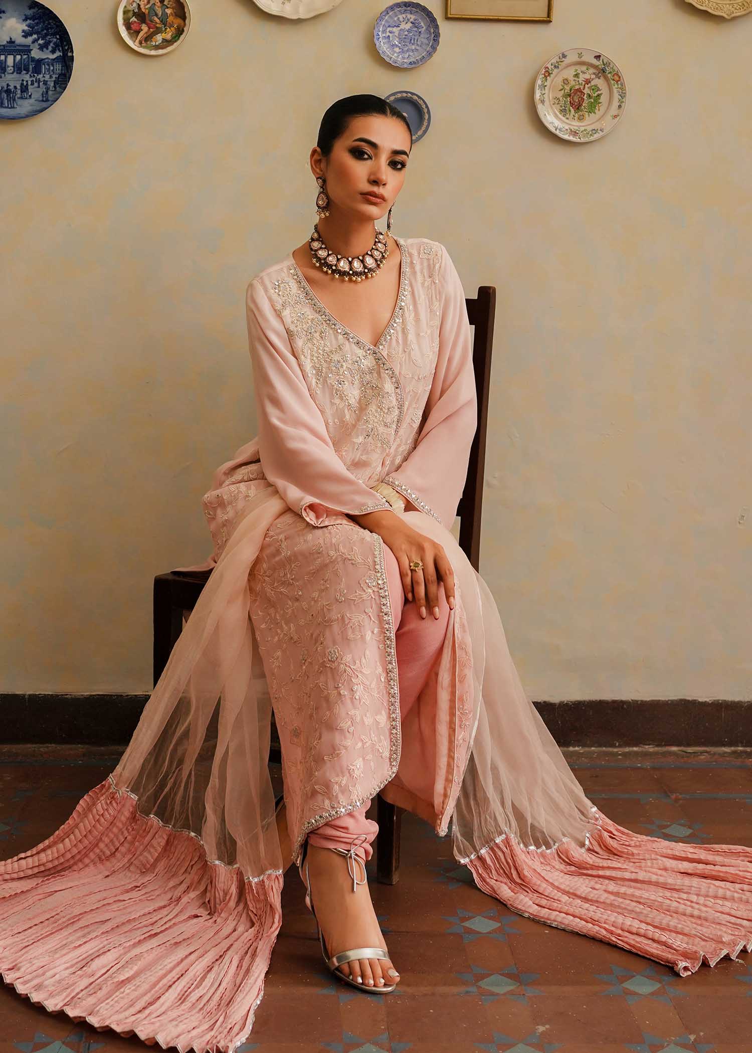 Mahgul | Eid Edit 2024 | Pink Shade - Ladies Clothes 