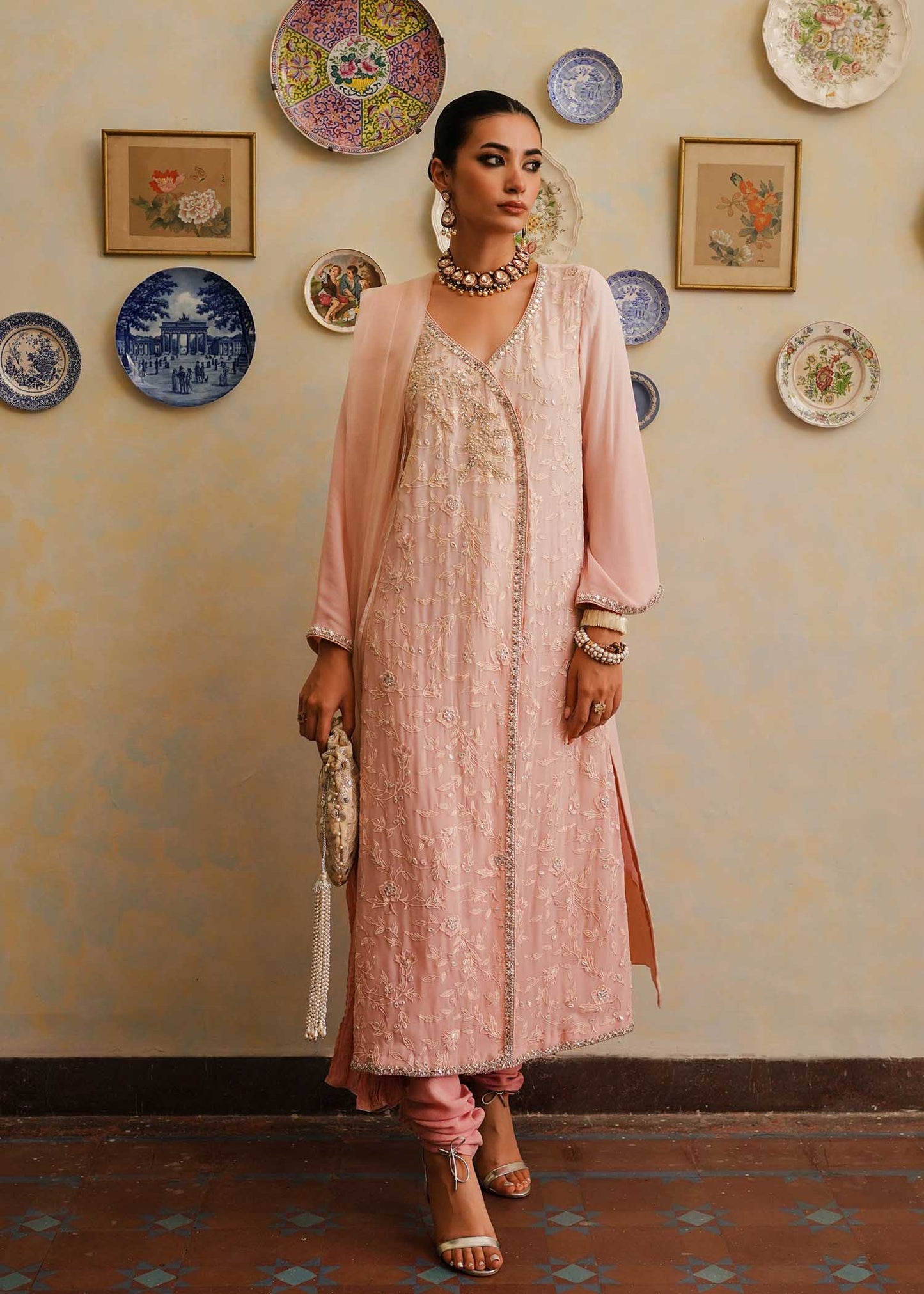 Mahgul | Eid Edit 2024 | Pink Shade - Ladies Clothes 