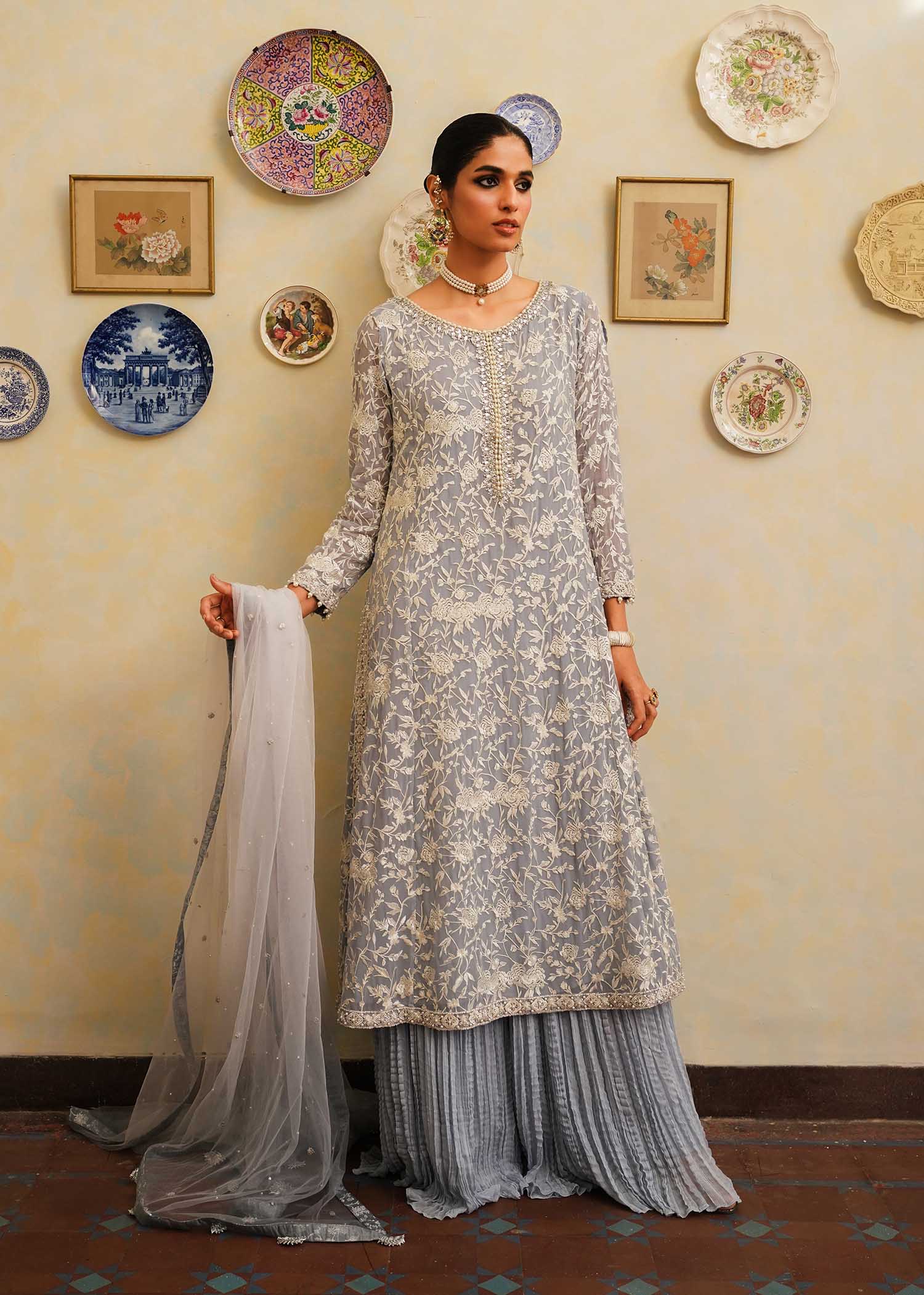 Mahgul | Eid Edit 2024 | Sage Reverie - Ladies Clothes 