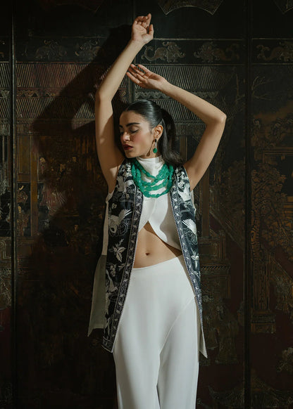 Mahgul | Eid Edit 2024 | Black Crane - Ladies Clothes 