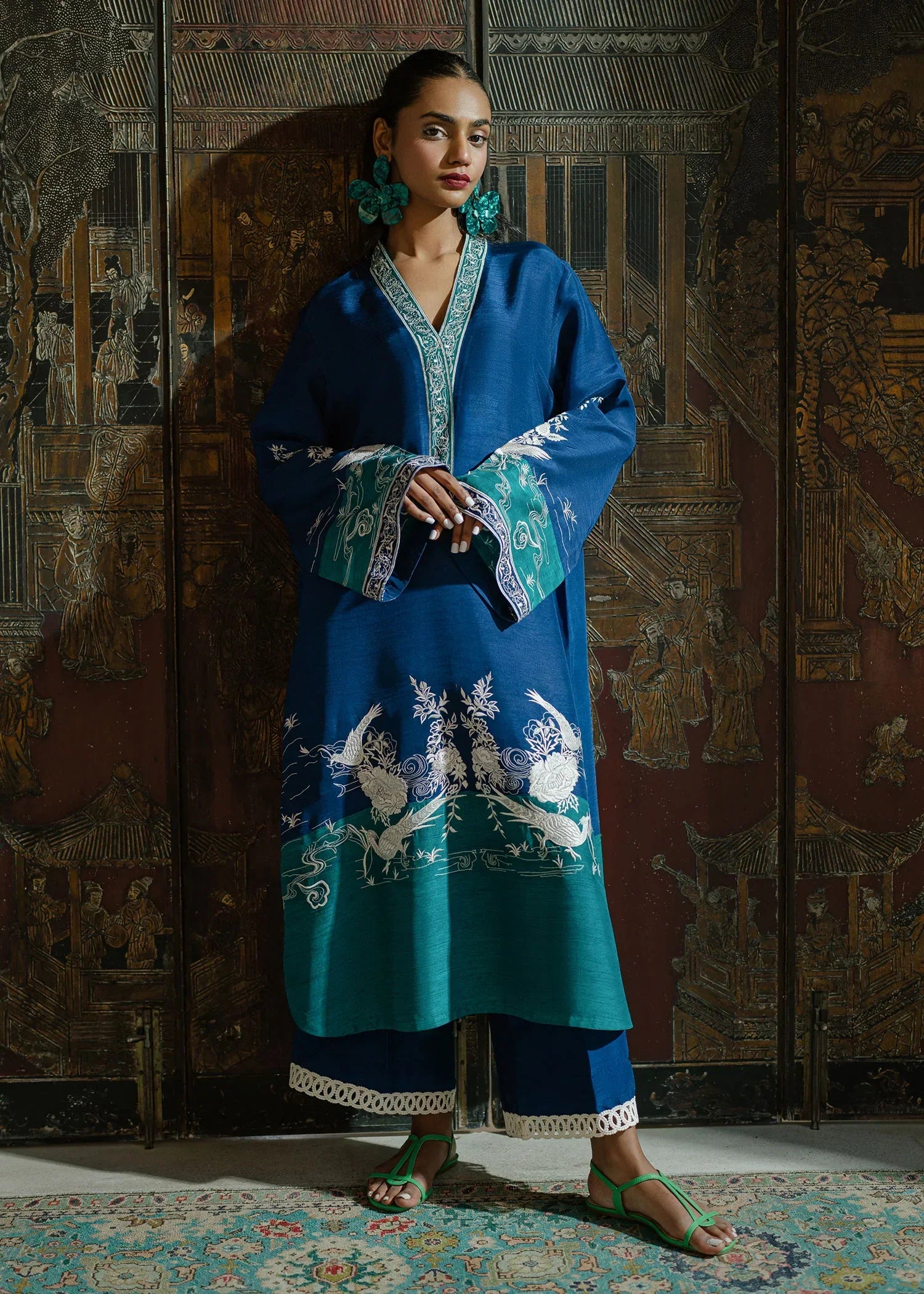 Mahgul | Eid Edit 2024 | Midnight Crush - Ladies Clothes 