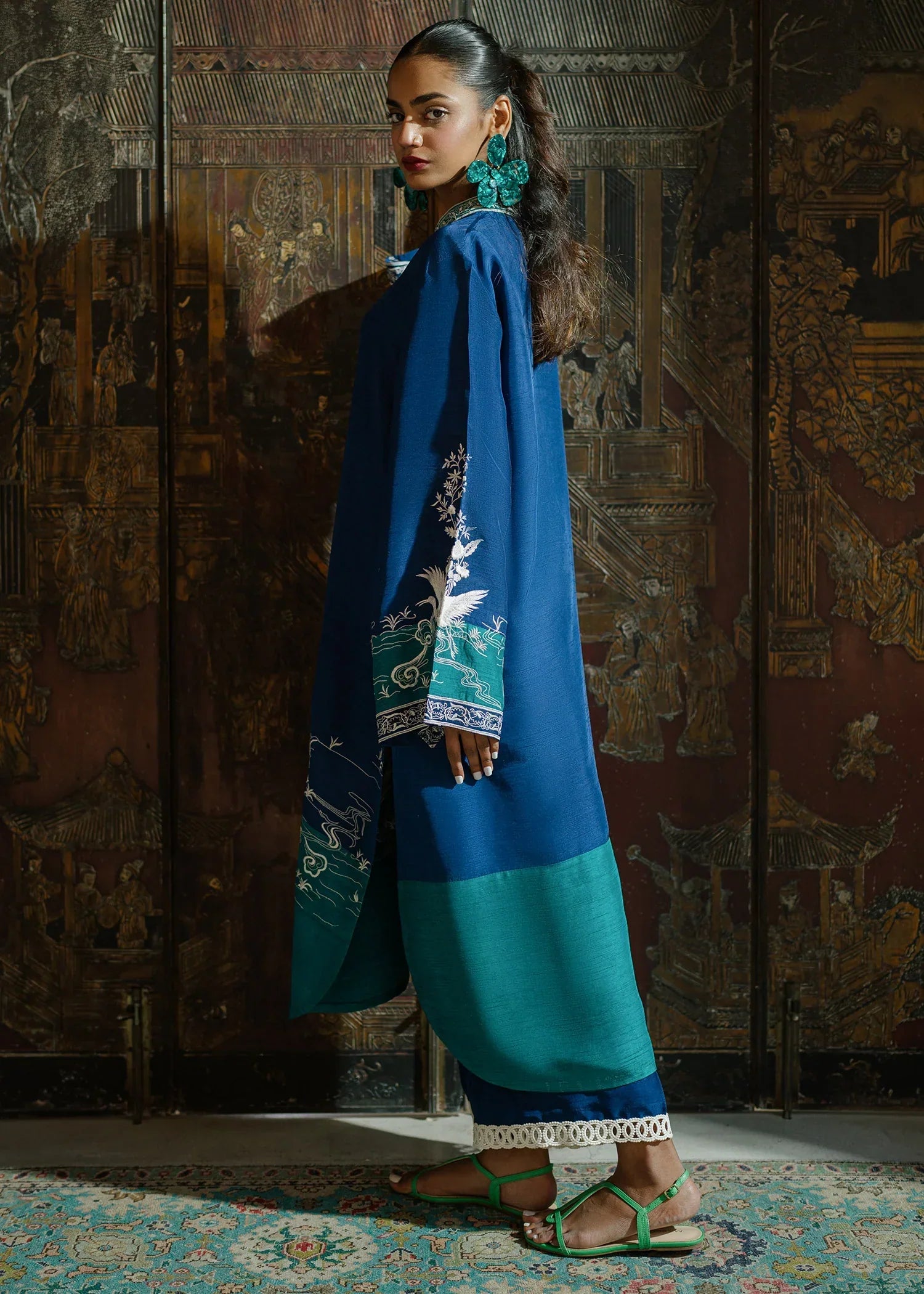 Mahgul | Eid Edit 2024 | Midnight Crush - Ladies Clothes 