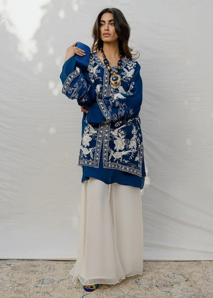 Mahgul | Eid Edit 2024 | Blue Crane - Ladies Clothes 