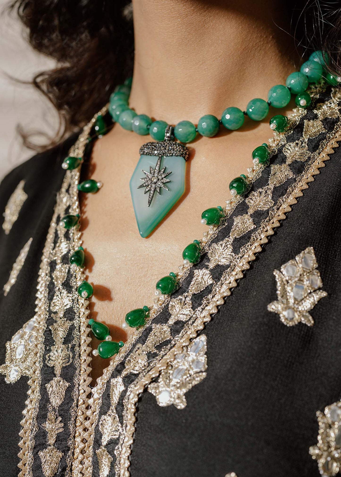 Mahgul | Eid Edit 2024 | Black Stone - Ladies Clothes 