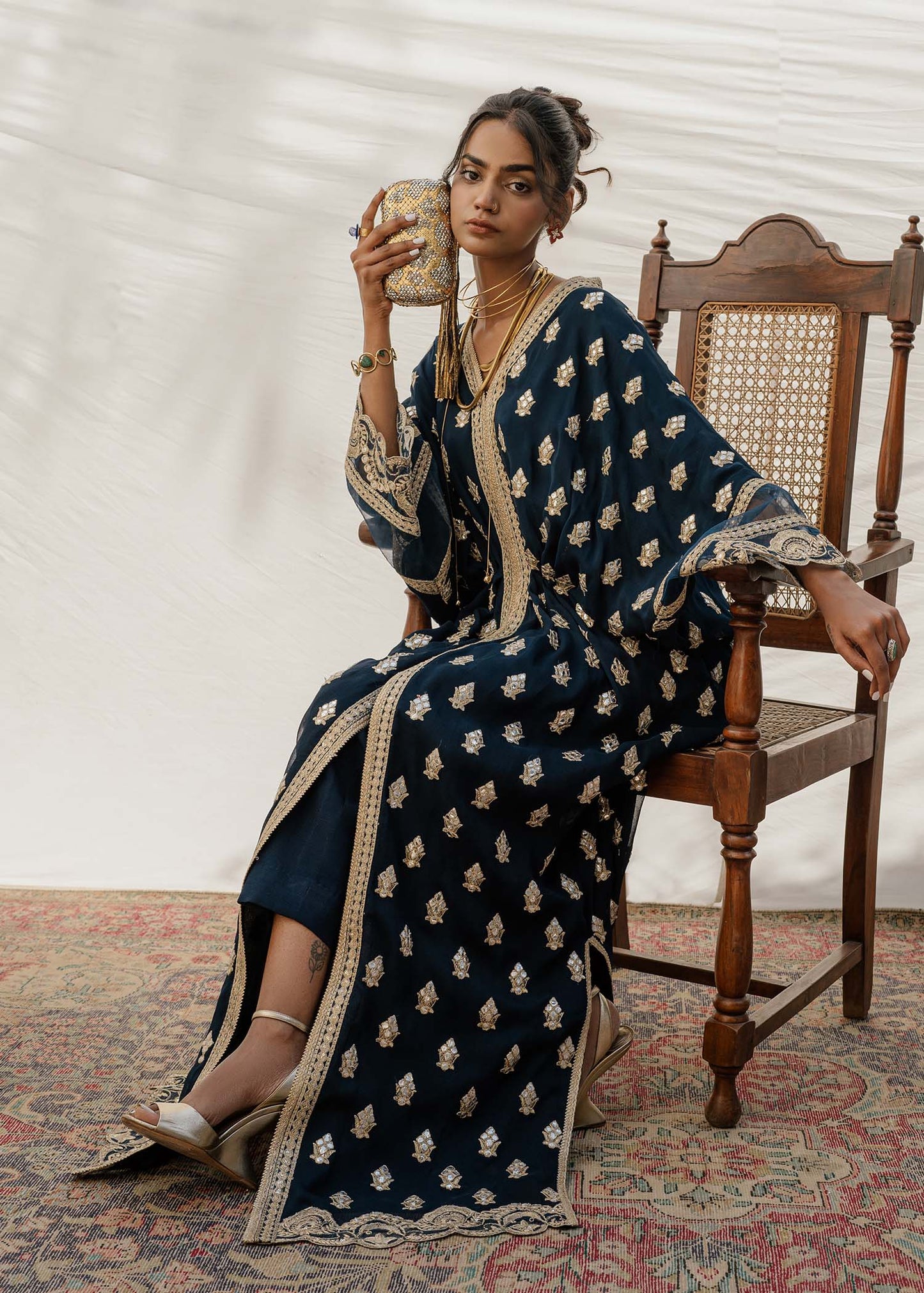 Mahgul | Eid Edit 2024 | Indigo Mirror - Ladies Clothes 