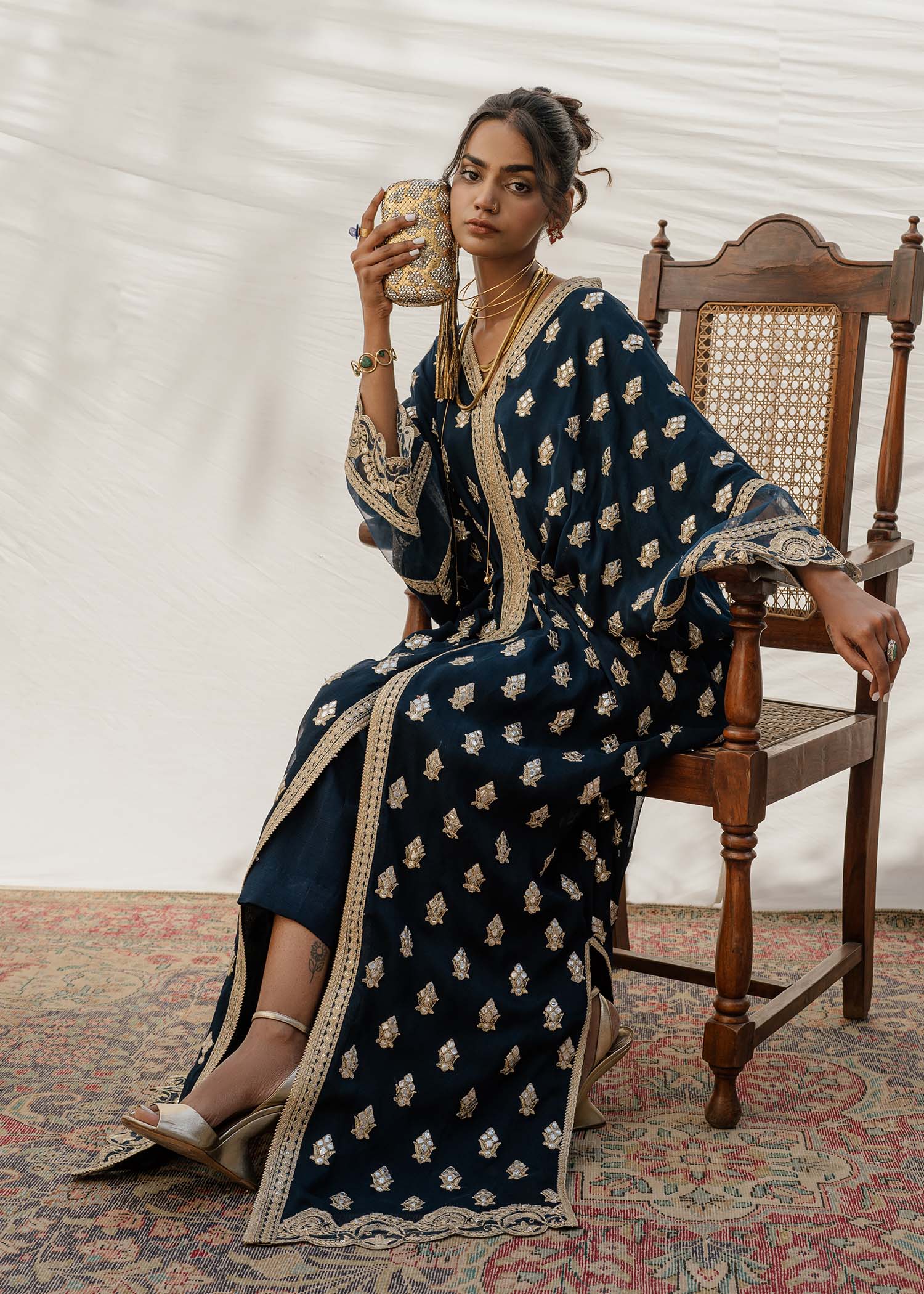 Mahgul | Eid Edit 2024 | Indigo Mirror - Ladies Clothes 