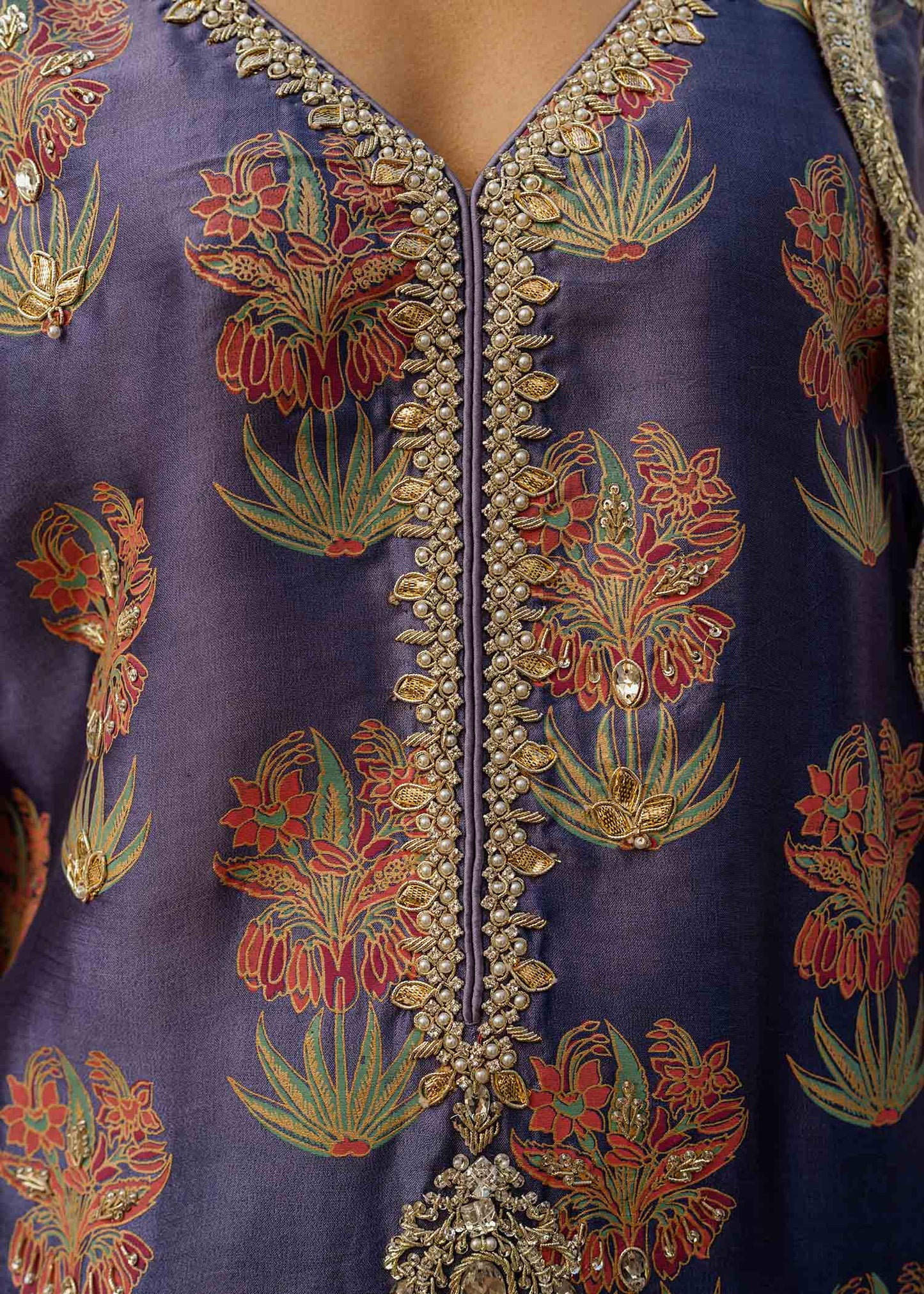 Mahgul | Eid Edit 2024 | Damson Diamante - Ladies Clothes 