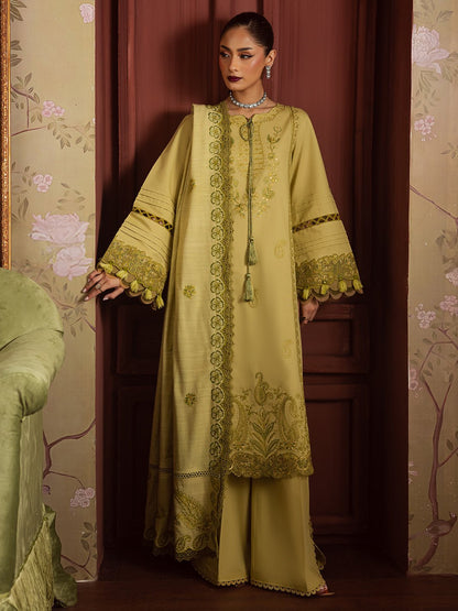 Mahnur | Nova Khaddar 25 | NK - 10 - is Mint Green dress from Mahnur - Ladies Clothes - Maria Faisal