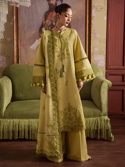 Mahnur | Nova Khaddar 25 | NK - 10 - is Mint Green dress from Mahnur - Ladies Clothes - Maria Faisal