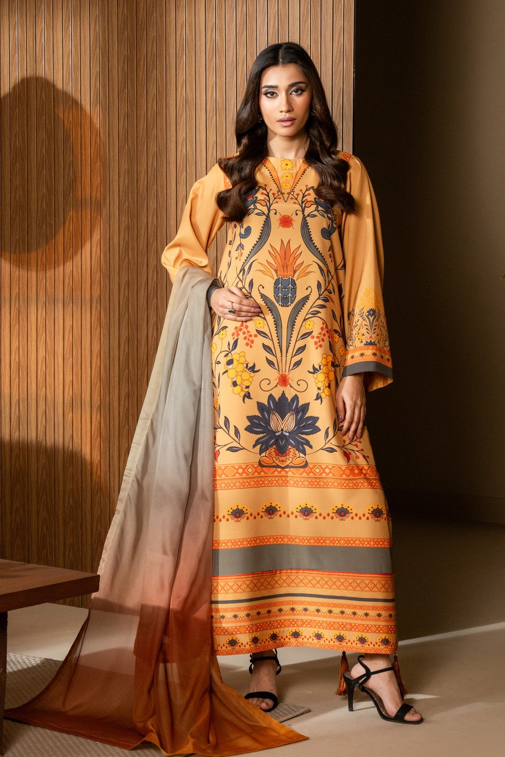 Maryum N Maria | Nazm Collection | MARA - MS50464 - Ladies Clothes 