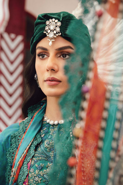 Maria B | M Prints Winter 25 | MPT-2710-B - Casual Dress - available at Maria Faisal in UK and USA.