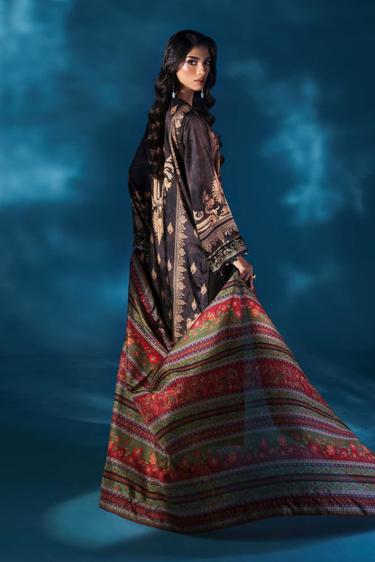 Maria B | Pre fall Dresses | MPS - W25 - 02 K - is Black dress from Maria B - Ladies Clothes - Maria Faisal