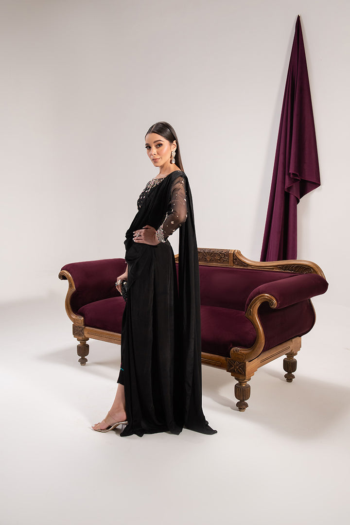 Maria Osama Khan | Tiffany Formals | Obsidian - Ladies Clothes - Maria Faisal