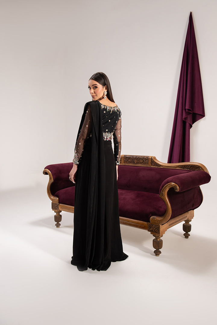 Maria Osama Khan | Tiffany Formals | Obsidian - Ladies Clothes - Maria Faisal