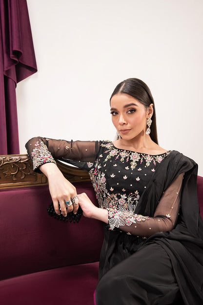 Maria Osama Khan | Tiffany Formals | Obsidian - Ladies Clothes - Maria Faisal