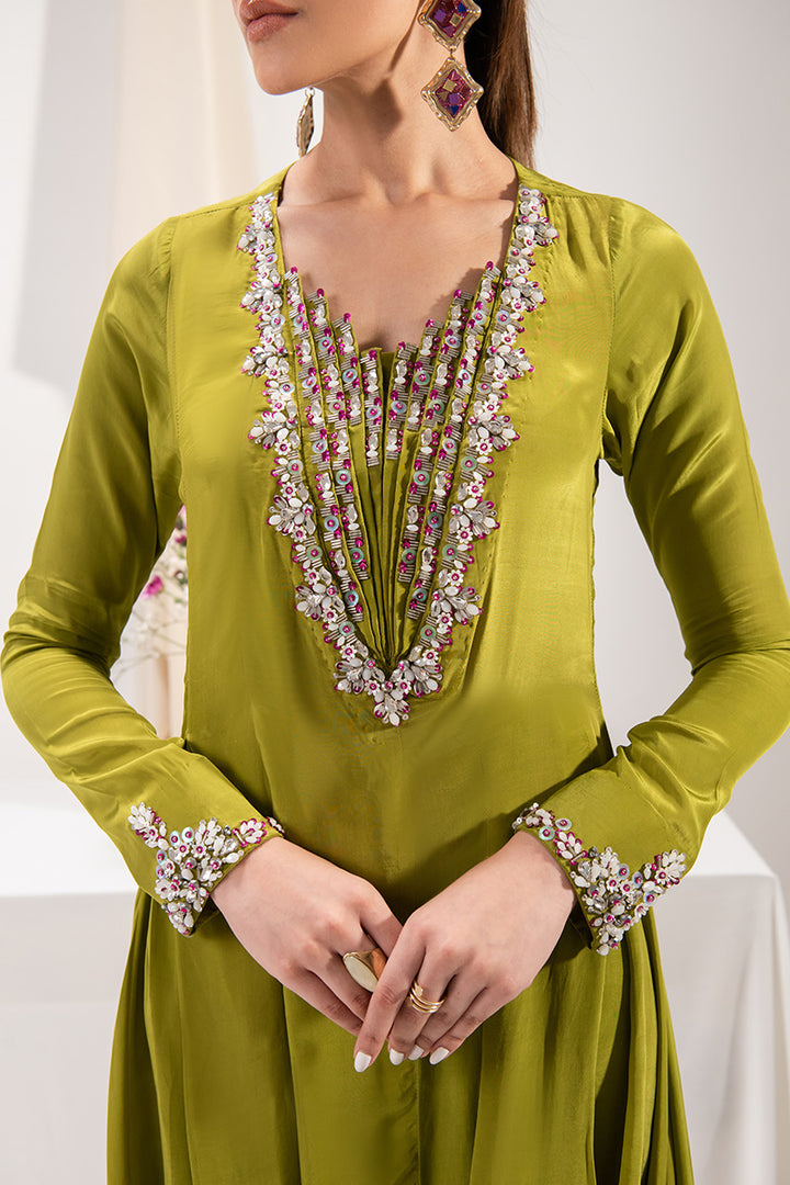 Maria Osama Khan | Tiffany Formals | Peridot - Ladies Clothes - Maria Faisal