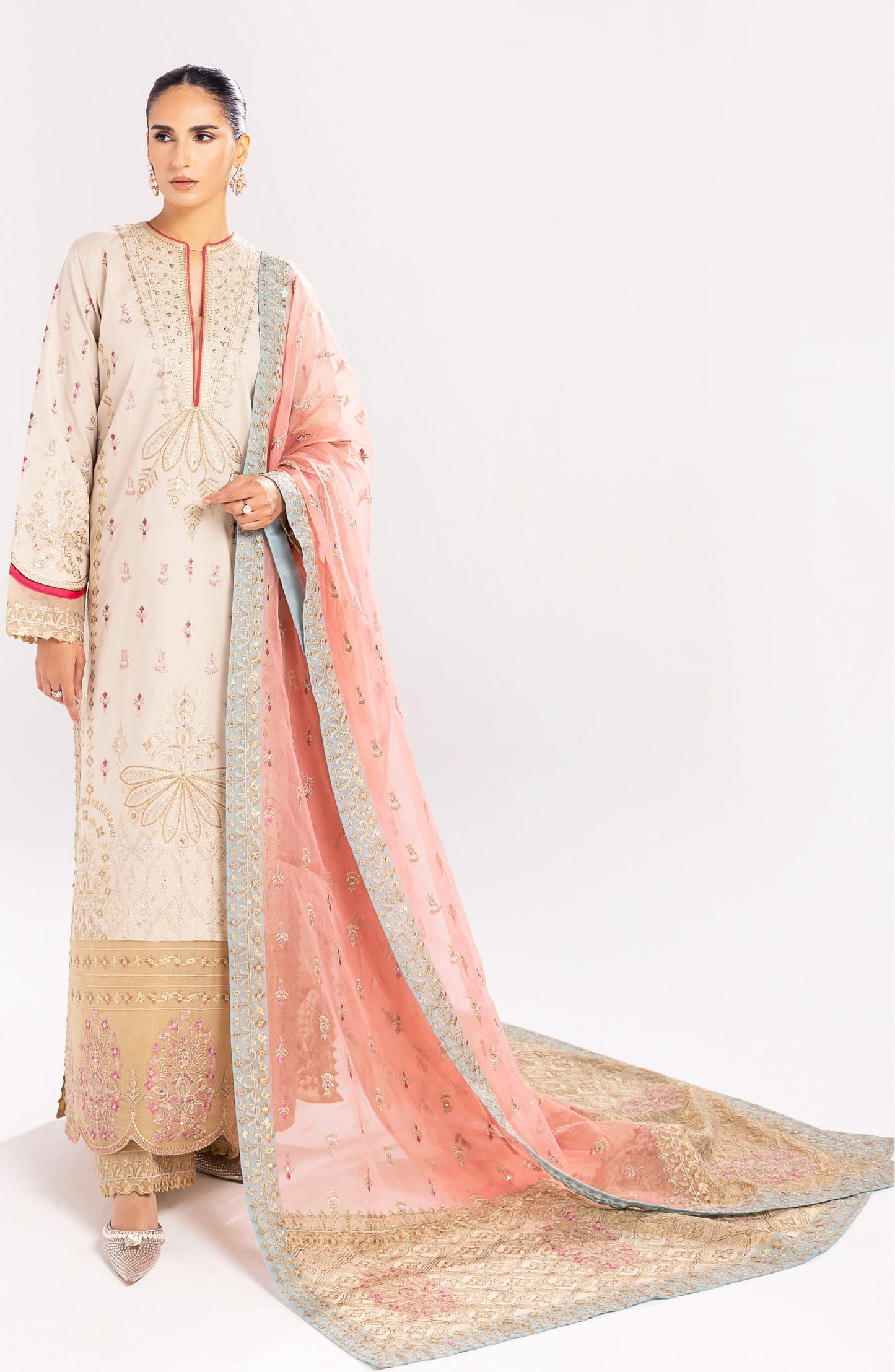 Maryum N Maria | Eid Luxury Lawn 24 | Alizeh - Waniyas