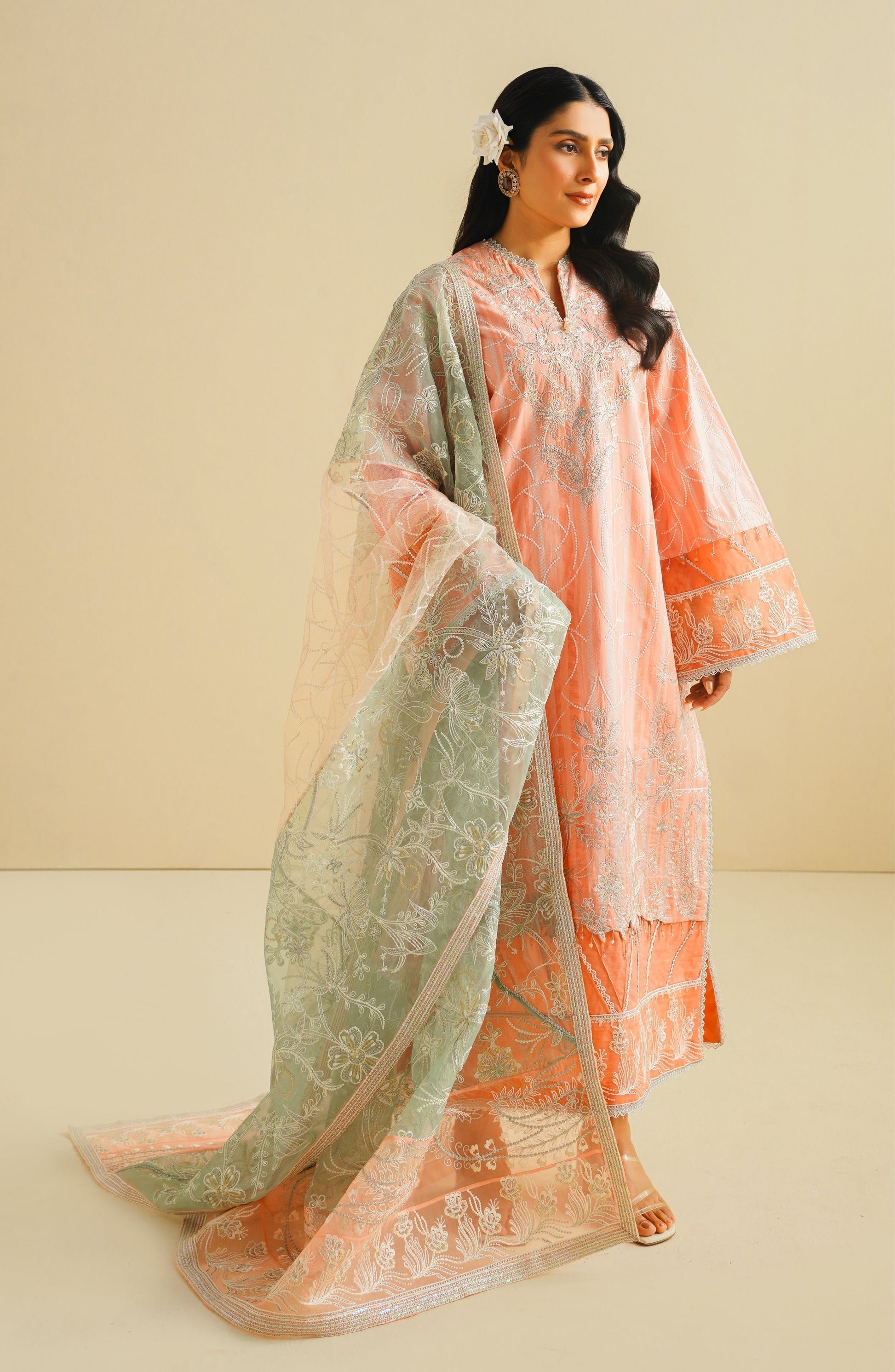 Maryum N Maria | Eid Luxury Lawn 24 | Aiza - Waniyas