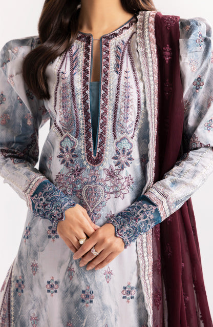 Maryum N Maria | Eid Luxury Lawn 24 | Jahanara - Waniyas