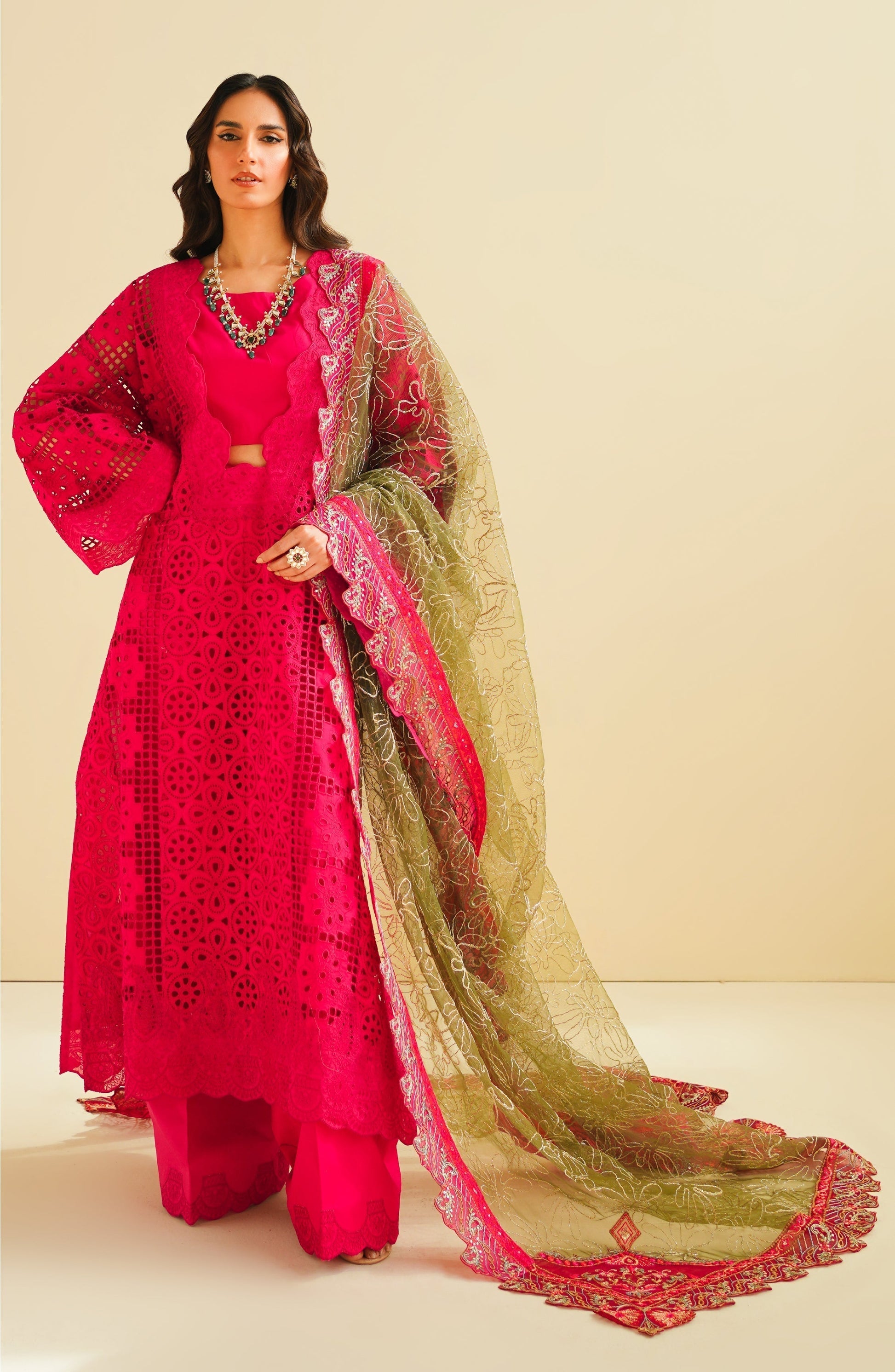 Maryum N Maria | Eid Luxury Lawn 24 | Yasmin - Waniyas