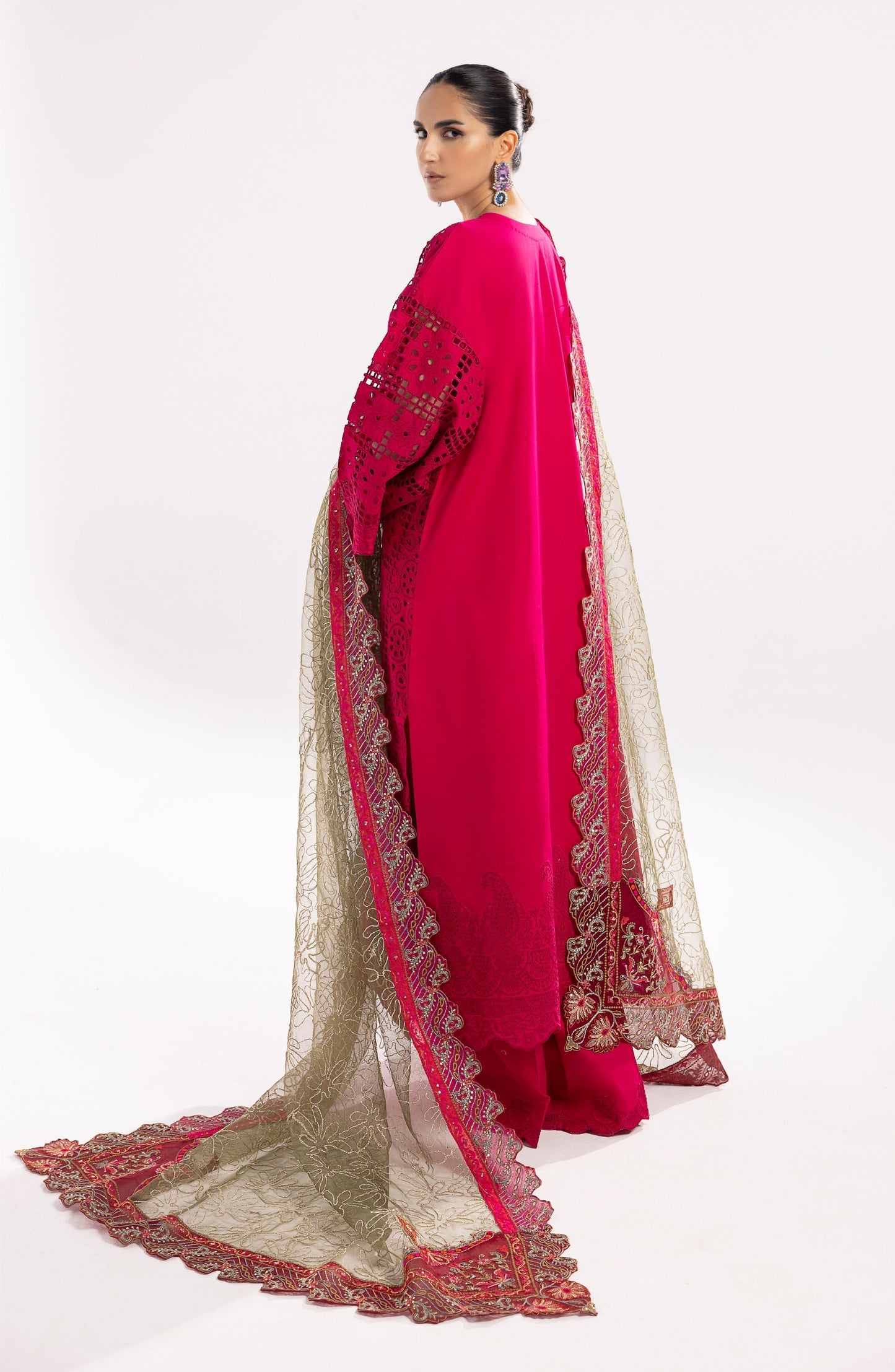 Maryum N Maria | Eid Luxury Lawn 24 | Yasmin - Waniyas