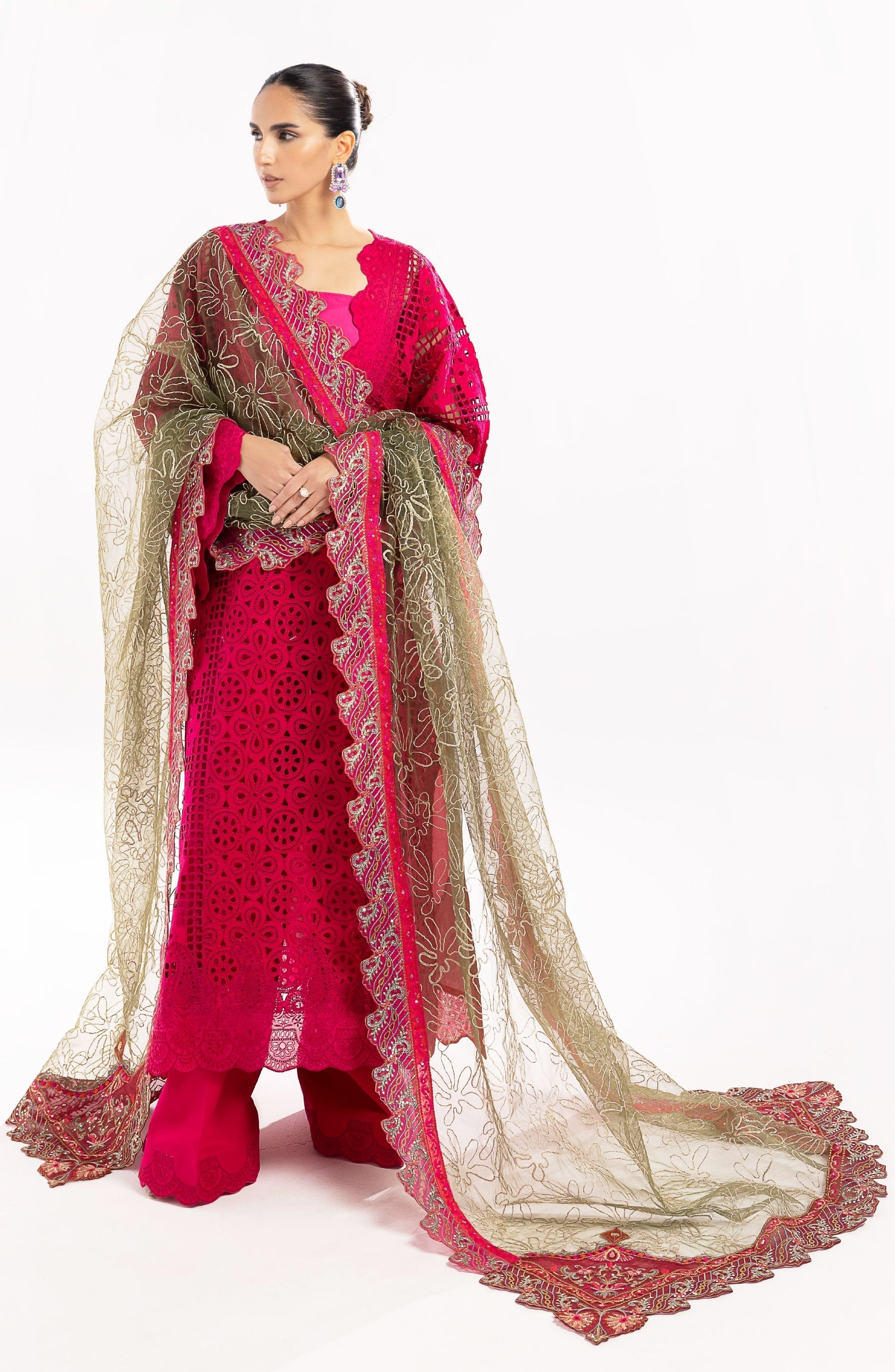 Maryum N Maria | Eid Luxury Lawn 24 | Yasmin - Waniyas