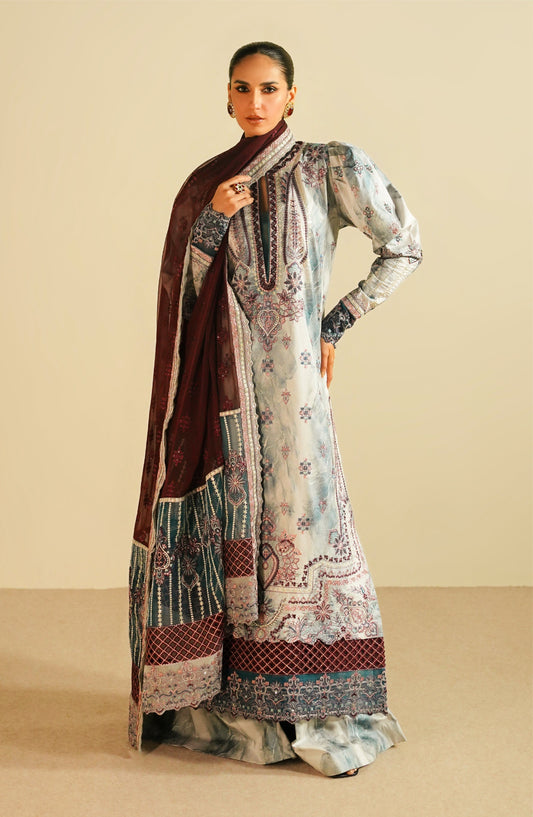 Maryum N Maria | Eid Luxury Lawn 24 | Jahanara - Waniyas
