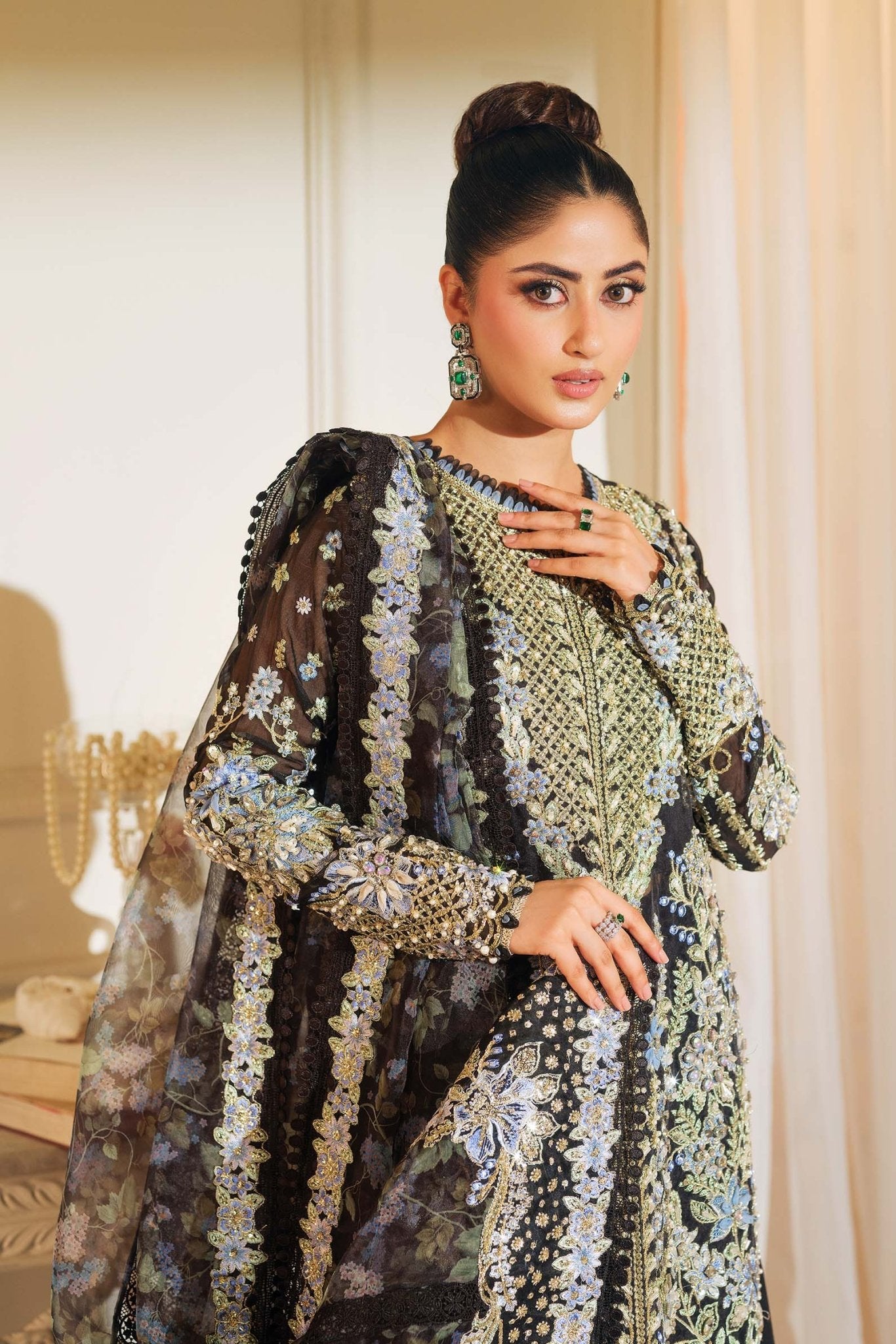 Maryam Hussain | Wedding Collection 25 |Hoor - Formal Dress - available at Maria Faisal in UK and USA.